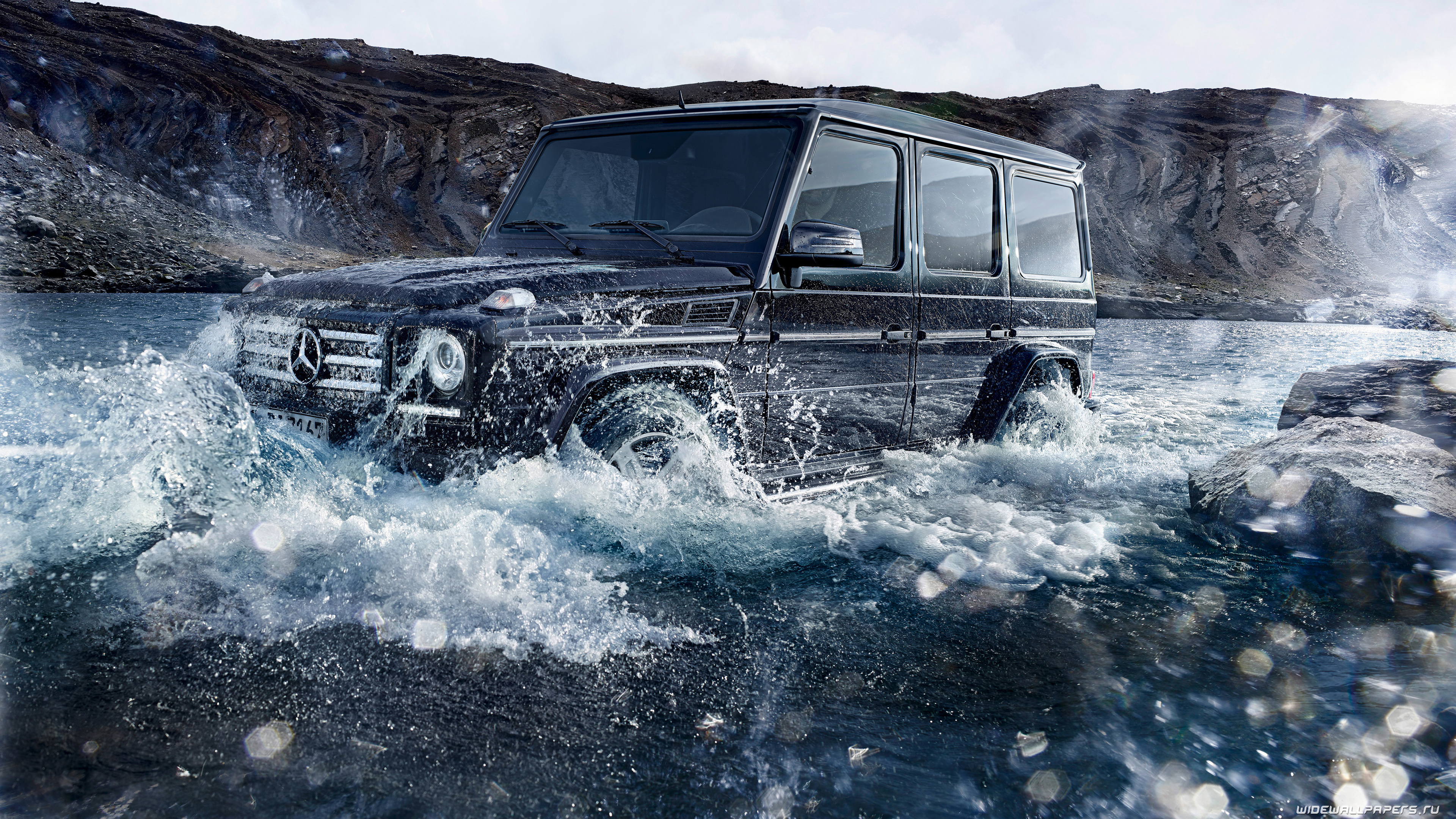 Mercedes-Benz G-class автомобили обои для рабочего стола 4K Ultra HD