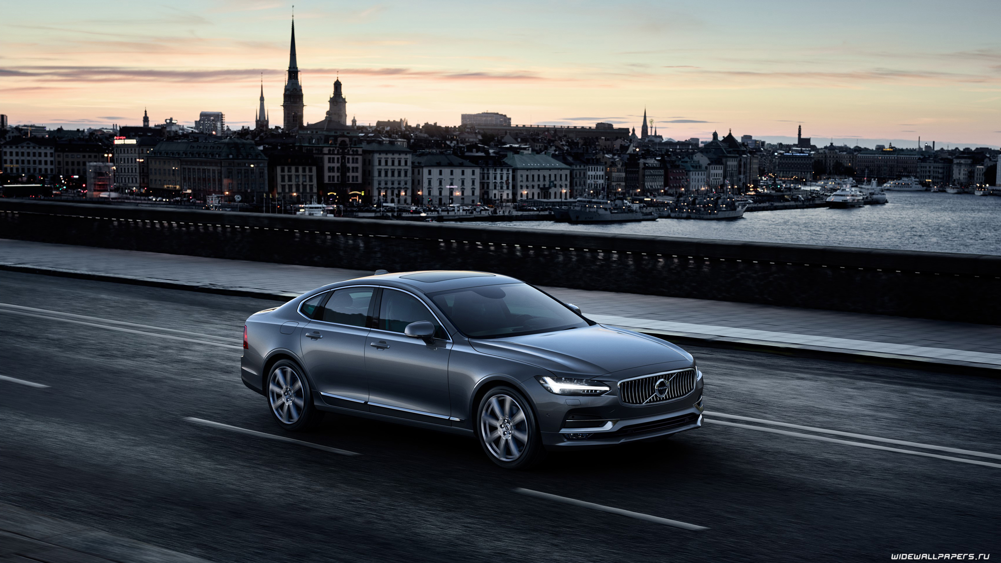 Volvo S90 автомобили обои для рабочего стола 4K Ultra HD